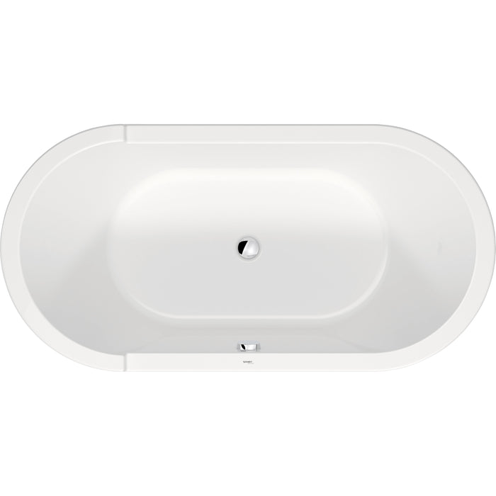 Duravit 700409000000090 Starck Freestanding Bathtub White