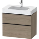 Duravit DE43770BD350000 D-Neo Vanity Unit Wall-Mounted Oak Terra