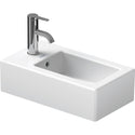 Duravit 07022500001 Vero Small Handrinse Bathroom Sink with WonderGliss