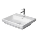 Duravit 0383550000 Vero 21 5/8" Drop-in Bathroom Sink