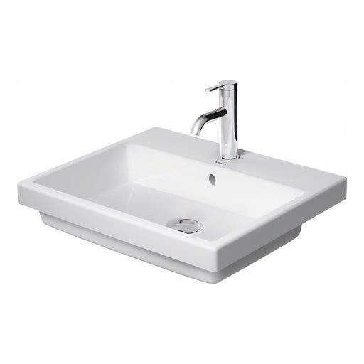 Duravit 0383550000 Vero 21 5/8" Drop-in Bathroom Sink