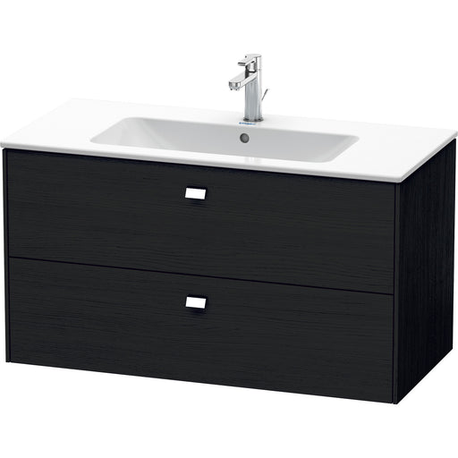 Duravit BR410301016 Brioso Wall-Mount Vanity Unit Oak Black