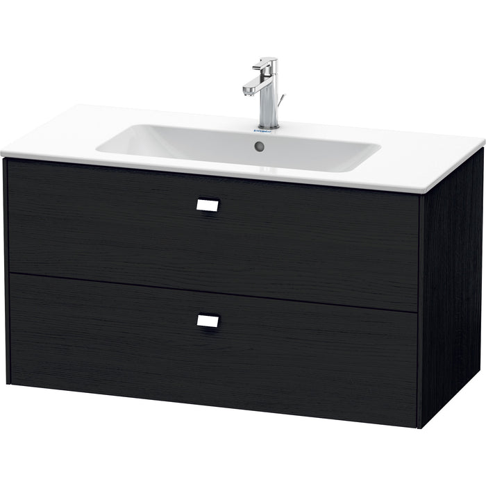 Duravit BR410301016 Brioso Wall-Mount Vanity Unit Oak Black