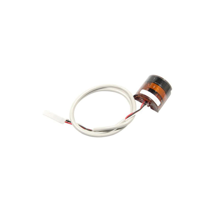 The TOTO 58118R is a replacement infrared sensor for TOTO commercial soap dispenser systems, detecting hand presence to trigger automatic touchless soap dispensing.