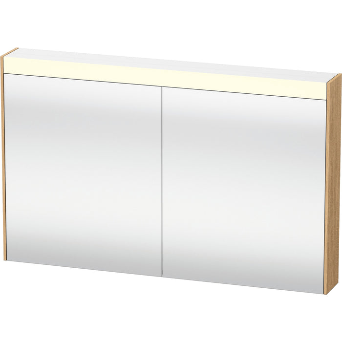 Duravit BR7103030306000 Brioso Mirror Cabinet with Lighting Natural Oak