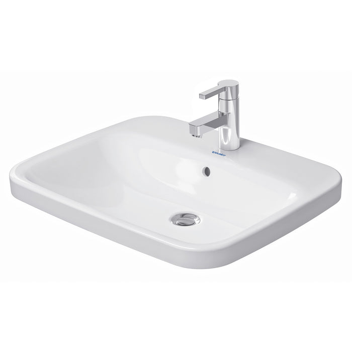 Duravit 0374620000 DuraStyle 24 1/4" Drop-in Bathroom Sink