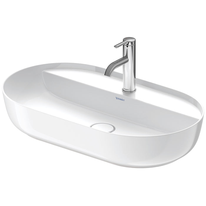 Duravit 03807000001 Luv Washbowl White with WonderGliss