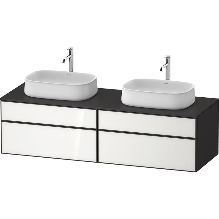 Duravit ZE4825B64800000 Zencha Wall Mount Double Vanity Cabinet