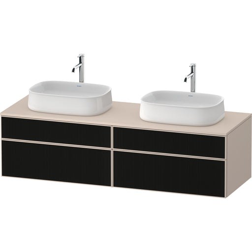 Duravit ZE4825B63830000 Zencha Wall Mount Double Vanity Cabinet