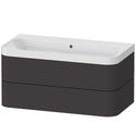 Duravit HP4348N8080 Happy D.2 Wall Mount C-Shaped Vanity
