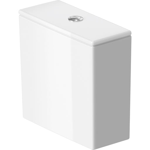 Duravit 0935200085 DuraStyle 1.28 GPF Toilet Tank with Top Push Button Flush