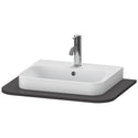 Duravit HP031B08080 Happy D.2 Plus Console with Sink Cut-Out Graphite