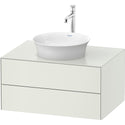 Duravit WT498503636 White Tulip Wall Mount Vanity Cabinet