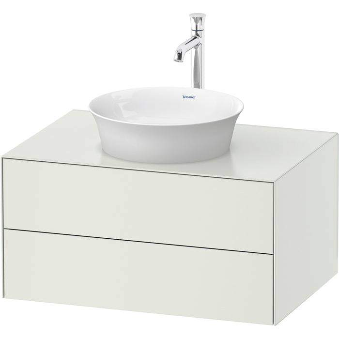 Duravit WT498503636 White Tulip Wall Mount Vanity Cabinet