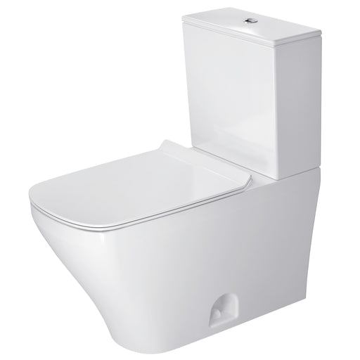 Duravit D4052800 DuraStyle Two-Piece Toilet Kit White with Seat