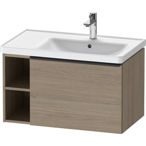 Duravit DE42570BD350000 D-Neo Wall-Mount Vanity Unit Oak Terra