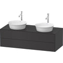 Duravit WT4988B5858 White Tulip Wall Mount Double Vanity Cabinet