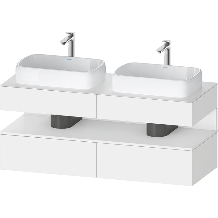 Duravit QA4767018180000 Qatego 5 Double Vanity Cabinet