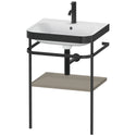 Duravit HP4735O9292 Happy D.2 Plus C-Bonded Vanity Kit Stone Gray