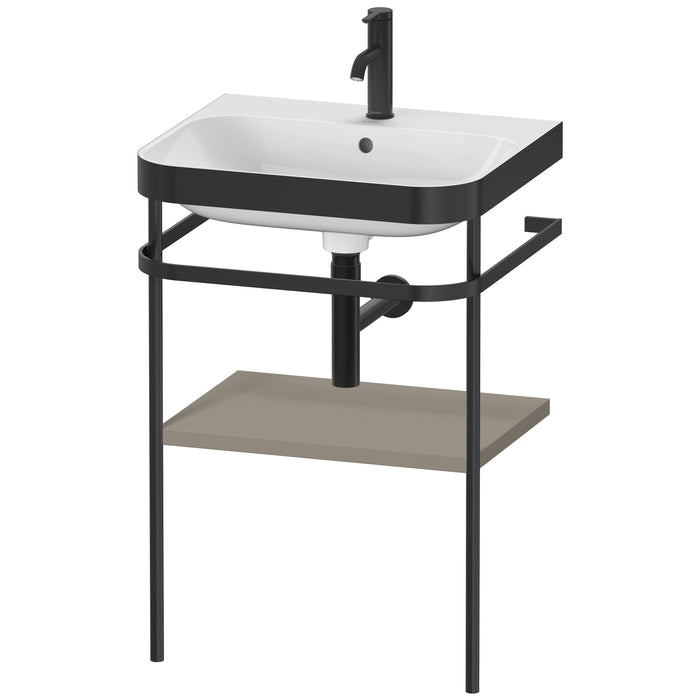 Duravit HP4735O9292 Happy D.2 Plus C-Bonded Vanity Kit Stone Gray