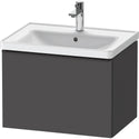 Duravit DE42540BD490000 D-Neo Wall-Mount Vanity Unit Graphite Matte
