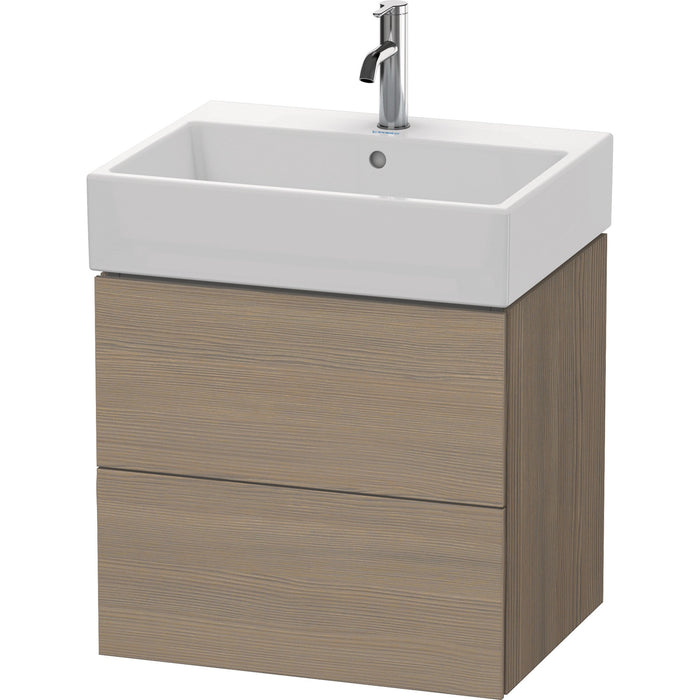 Duravit LC627503535 L-Cube Wall-Mount Vanity Unit Oak Terra
