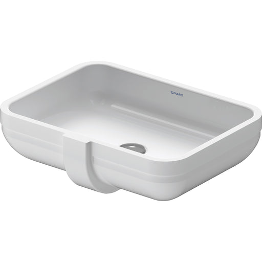 Duravit 0457480000 Happy D.2 Undermount Bathroom Sink with Overflow