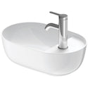 Duravit 0381420000 Luv 16 1/2" Oval Vessel Bathroom Sink