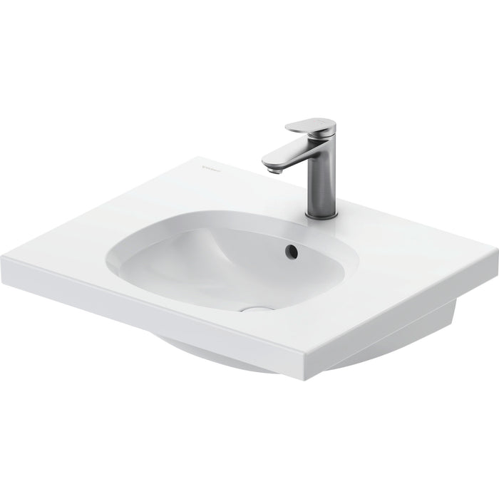 Duravit 238760AA00 Aurena 23 5/8" Wall Mounted Bathroom Sink