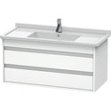 Duravit KT664501818 Ketho Wall-Mount Vanity Unit White