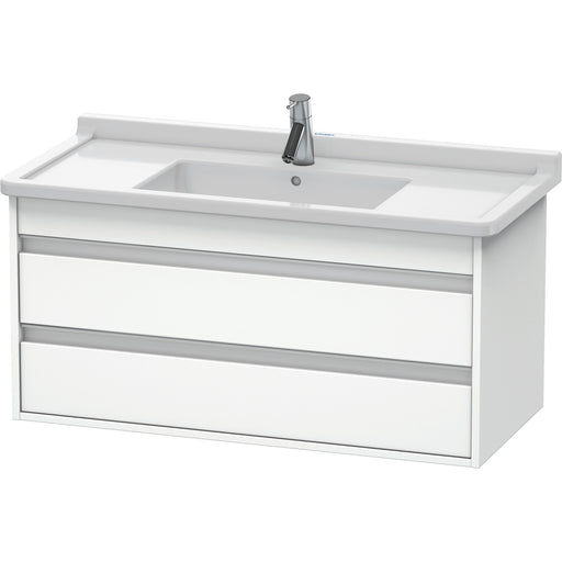 Duravit KT664501818 Ketho Wall-Mount Vanity Unit White