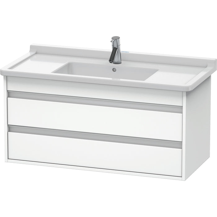 Duravit KT664501818 Ketho Wall-Mount Vanity Unit White