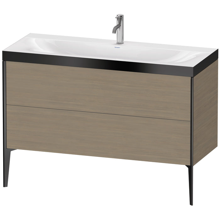 Duravit XV4712OB235P XViu C-Bonded Floorstanding Vanity Kit Oak Terra