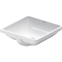 Duravit 0305430000 Starck 3 Undermount Bathroom Sink with Overflow