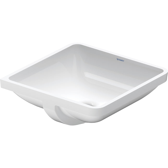 Duravit 0305430000 Starck 3 Undermount Bathroom Sink with Overflow