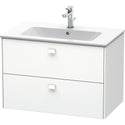 Duravit BR410201818 Brioso Wall-Mount Vanity Unit White