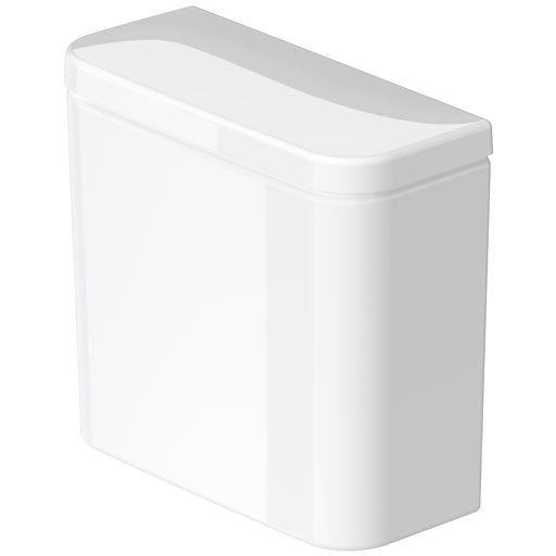 Duravit 09415000U3 No.1 1.28 GPF Toilet Tank with Left Lever Flush