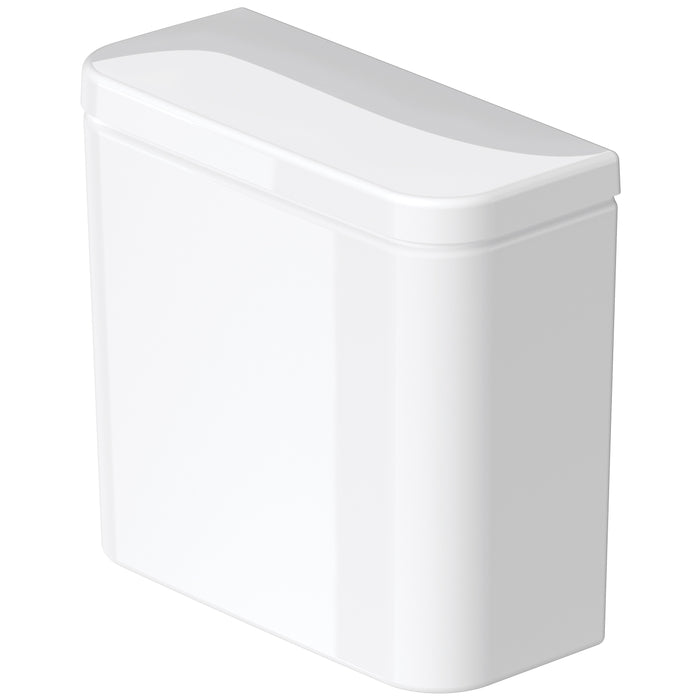 Duravit 09415000U3 No.1 1.28 GPF Toilet Tank with Left Lever Flush