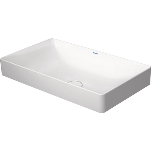 Duravit 2355600000 DuraSquare 23 5/8" Vessel Bathroom Sink