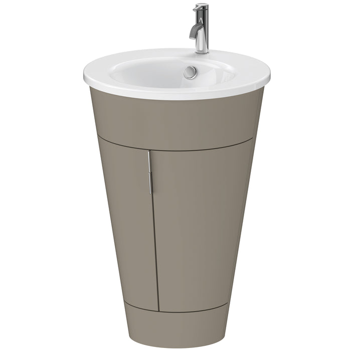 Duravit S1952009292 Starck 1 Floorstanding Vanity Unit Stone Gray