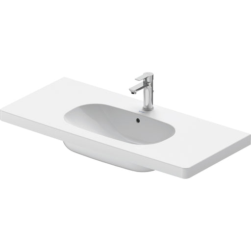 Duravit 03421000302 D-Code Vanity Bathroom Sink White