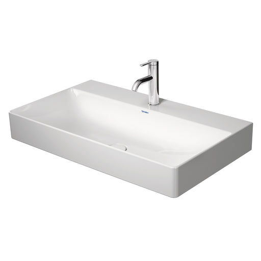 Duravit 2353800044 DuraSquare 31 1/2" Wall Mounted Bathroom Sink and