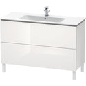 Duravit LC662808585 L-Cube Wall Mount Vanity Cabinet
