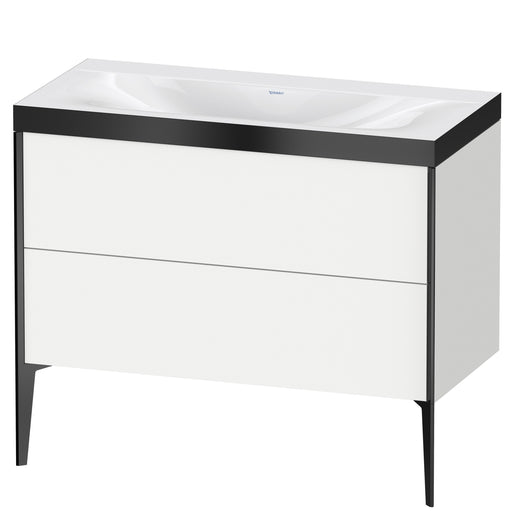 Duravit XV4711NB218P XViu C-Bonded Floorstanding Vanity Kit White