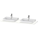 Duravit HP032HB3636 Happy D.2 Plus Console with Two Sink Cut-Outs White