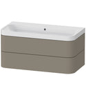 Duravit HP4348N9292 Happy D.2 Wall Mount C-Shaped Vanity