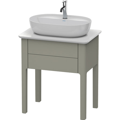 Duravit LU956009292 Luv Floorstanding Vanity Unit Stone Gray