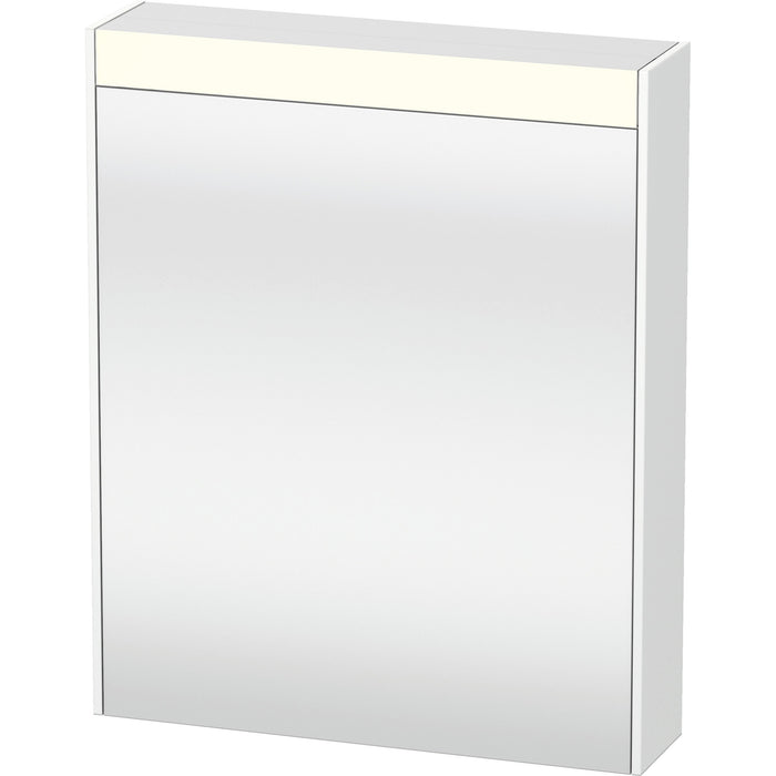 Duravit BR7101L18186000 Brioso Mirror Cabinet with Lighting White
