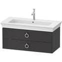 Duravit WT435205858 White Tulip Wall Mount Vanity Cabinet