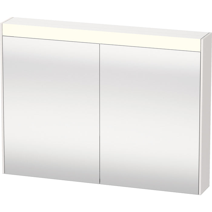 Duravit BR7102022226000 Brioso Mirror Cabinet with Lighting White